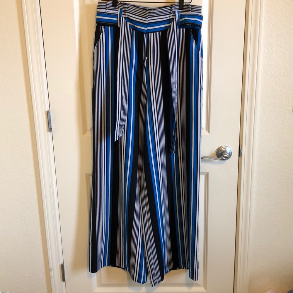 Striped Palazzo Pants